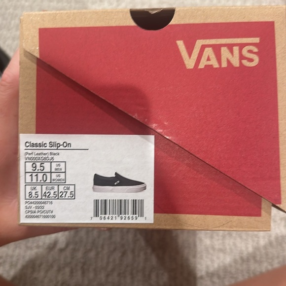 Vans Leather slip ons - Picture 2 of 4